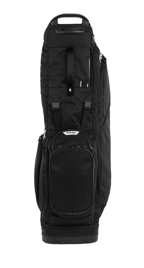 PING HooferLite 264 Stand Golf Bag | Black, front view