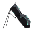 PING HooferLite 264 Stand Golf Bag | Iron/Black/Aqua, left-side view