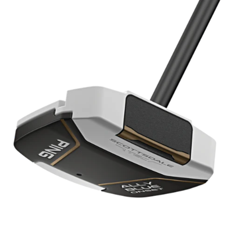 PING 2026 Scottsdale Tec Ally Blue Onset Putter top address view