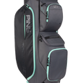 PING Traverse 244 Cart Golf Bag | Iron/Black/Aqua, product view