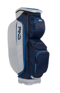 PING Traverse 244 Cart Golf Bag | Navy/Lunar/MaliBlue, product view
