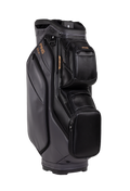 PING DLX 244 Carbon/Iron/Copper cart golf bag, three-quarter view
