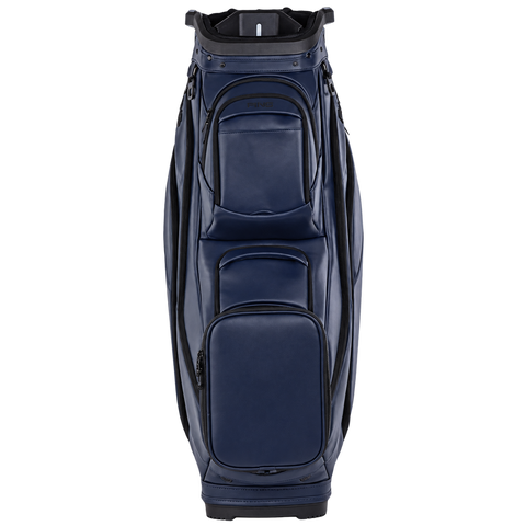 PING DLX 244 Cart Golf Bag in Navy, front view