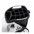 The Ping PING DLX 244 Cart Golf Bag offers multiple club dividers and a large handle—perfect for golfers in NZ seeking a premium, luxury golf bag.