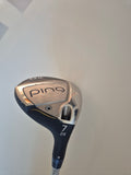 PING G Le3 7 wood 24 degree sole and adjustable hosel