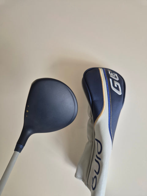 Crown and address view of used PING G Le3 3 wood