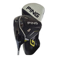 Actual PING G430 MAX 10K Driver, 10.5°, Tour 2.0 Chrome 65 Stiff, Left-Handed, Used - Very Good on white background
