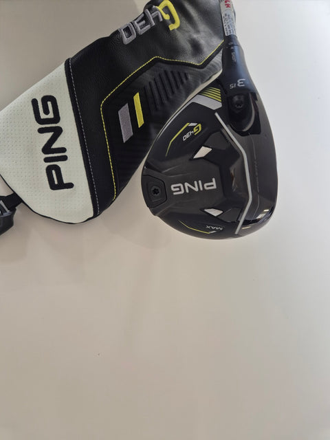 PING G430 MAX left-handed 3 wood 15 degree with matching headcover