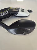 PING G430 MAX left-handed 3 wood face and top-line markings