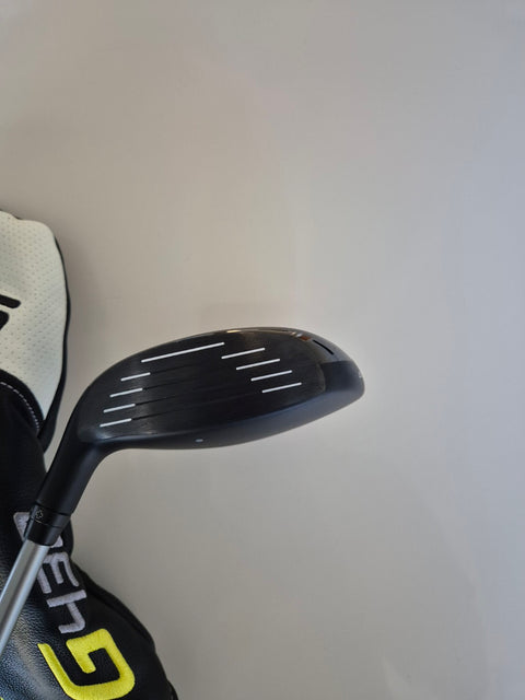 Used PING G430 MAX 5 wood clubface showing minimal wear
