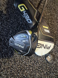 PING G430 Max left-handed 3 wood sole condition and matching cover