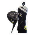 Actual PING G430 SFT 5 Wood, 19°, ALTA CB 65 Regular, Right-Handed, Used - Good on white background