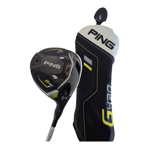 Actual PING G430 SFT 5 Wood, 19°, ALTA CB 65 Regular, Right-Handed, Used - Good on white background