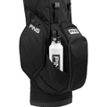 PING Hoofer 231 Stand Golf Bag in Black, bottle pocket detail