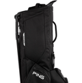 PING Hoofer 231 Stand Golf Bag in Black, rear detail