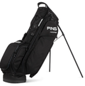 PING Hoofer 231 Stand Golf Bag in Black with stand extended
