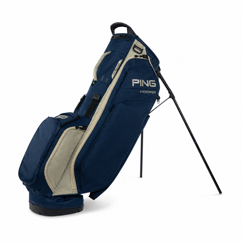 PING Hoofer 231 Stand Golf Bag – Navy/Sand