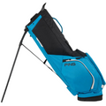 The Ping HooferLite 231 Stand Bag is shown upright with extended legs, multiple pockets, and a carrying handle—a lightweight golf bag designed for convenience on the course.