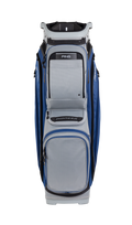 PING Pioneer 244 Lunar/Monaco/Black cart golf bag, front view
