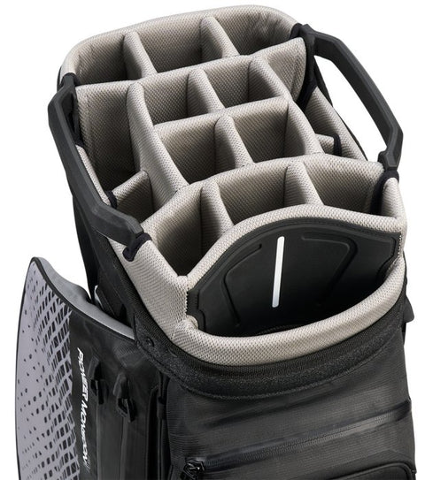 PING Pioneer Monsoon Cart Bag | Black/Grey