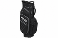 PING Traverse 244 Cart Bag in Black on a clean white background
