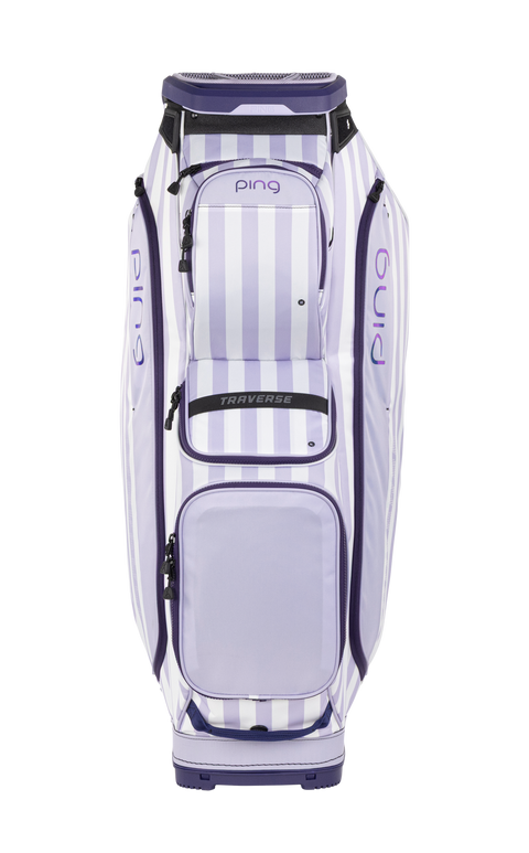 PING Traverse 244 Cabana cart golf bag, front view