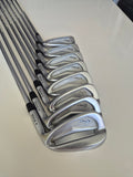 Used PING i210 4-PW plus UW right-handed eight-club iron set, black dot, good condition