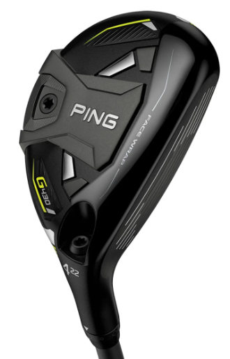 View of the sole on the Ping G430 hybrid 