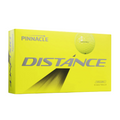 Pinnacle 2025 Distance Yellow Golf Balls dozen box
