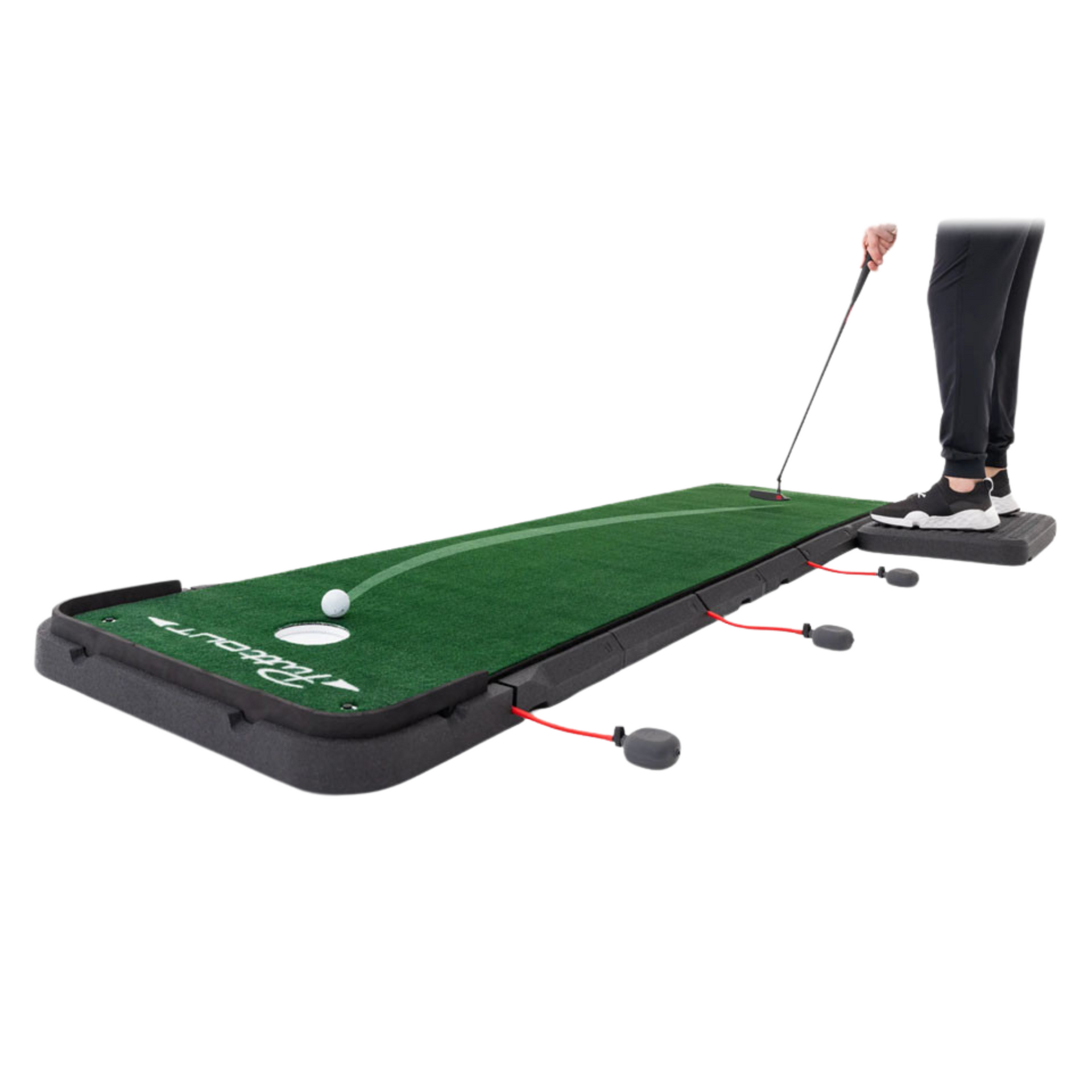 PuttOUT AirBreak Adjustable Putting Mat | Customisable Practice