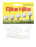 Packet of White Rite Hite Golf Tees