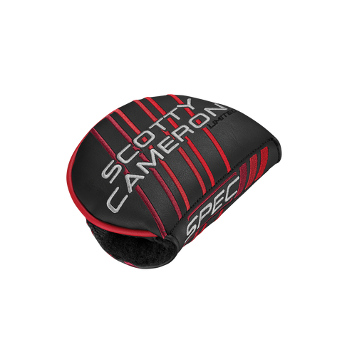 Scotty Cameron Phantom 11R OC Spec III Putter Black Right Hand – matching Spec III headcover view