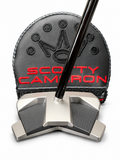 Scotty Cameron Phantom 11R OC Putter Left Hand 35 inch - rear alignment and matching headcover view