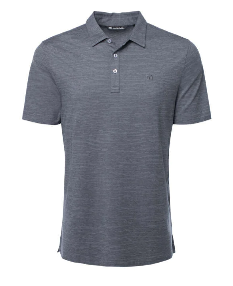 Travis Mathew Men's The Heater Polo Grey