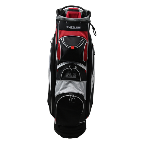 Slotline SL5 Cart Bag | Black/Red