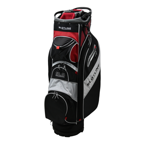 Slotline SL5 Cart Bag | Black/Red