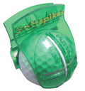 View of the Softspikes Golf Ball alignment tool out of the packet