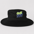 Black Sporte Leisure Golf 360 Tech Sun Hat with wide brim