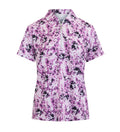 Sporte Leisure Island Bloom women's golf polo in Light Violet full front view