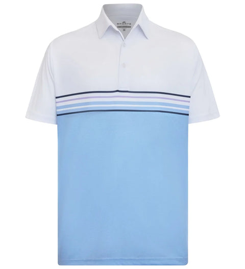 Sporte Leisure Men's Palmero Polo White Blue L