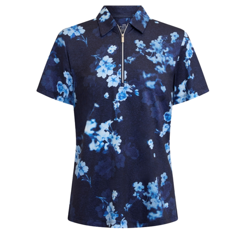 Sporte Leisure Midnight Bloom Women's Polo | Midnight Blue