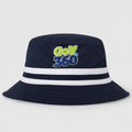 French navy and white Sporte Leisure Stripe Band Golf 360 Bucket Hat