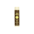 Sun Bum SPF 15 Sunscreen Lip Balm | Coconut | 4.25g features a brown and cream tube with a monkey face logo. Paraben-free, it hydrates lips with aloe and vitamin E, offering sun protection in a coconut flavor.
