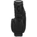 The Sun Mountain E-3.5 Carry Bag 2025 is a lightweight golf bag featuring multiple zippered pockets and a sturdy top handle, shown standing upright against a white background.