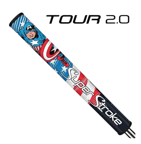SuperStroke Marvel Tour 2.0 Captain America putter grip