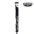 SuperStroke Zenergy Pistol Lock 1.0 putter grip in Black/White