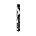 The SuperStroke Zenergy Tour 3.0 Grip is a black and white oversized putter grip featuring bold patterns, no-taper technology, and the Superstroke brand name printed vertically along the side.
