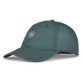 A dark teal Titleist 2025 Montauk Lightweight Cap with a curved brim and visible stitching, featuring a small round metallic Titleist logo on the front, is shown on a plain white background.
