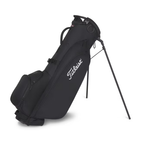 Black Titleist Players 4 Carbon Stand Bag pocket detail