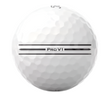 Titleist Pro V1 Golf Ball showing the enhanced alignment on the side of the ball